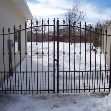 Contemporary Driveway Gate