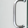 DreamLine Infinity-Z 44-48"W Sliding Shower Door, in Brushed Nickel