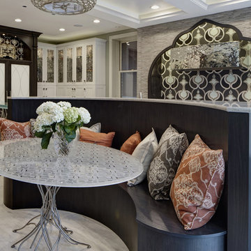 Spicy Contemporary Award-Winning Kitchen Remodel – Chicago, IL