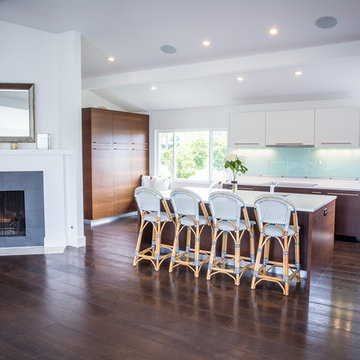 Modern Traditional La Jolla Home Renovation - Open Layout
