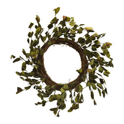 Shea's Wildflower - Green Myrtle Wreath - Wreaths And Garlands