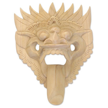 Novica Queen of Demons Wood Mask