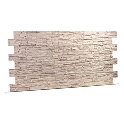 Faux foam panels - Wallpaper