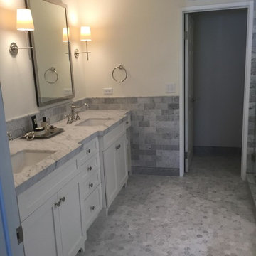 Complete master bathroom remodeling in Pacific Palisades.