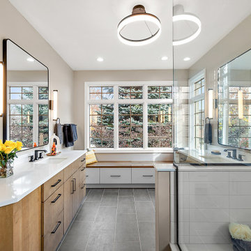 Showplace Vienna Primary Bathroom in Maple Cashew