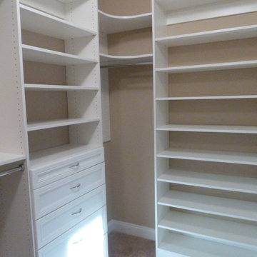 Total Organizing Solutions - bedroom - walk in closet