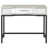 Gabby White and Black One Drawer Console