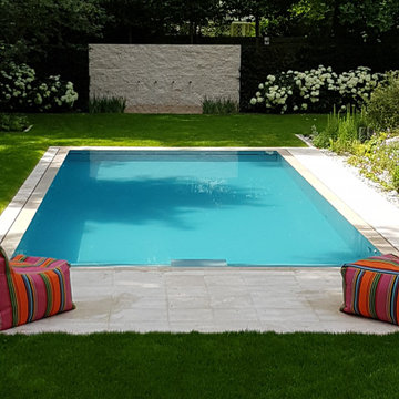 NIVEKO Polystone Überlauf Advance 10,00 x 4,00 x 1,50 m in grau