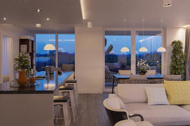 Trendy home design photo in Other