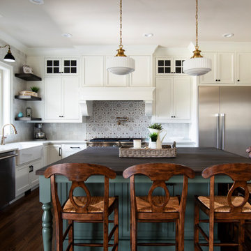 Traditional kitchen nestled in Franklin