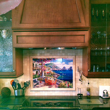 Backsplash Ideas - Capri Morning Tile Mural