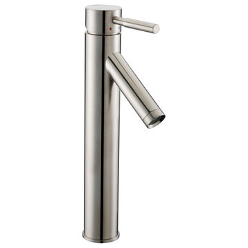 Dawn Single-Lever Tall Lavatory Faucet, Brushed Nickel