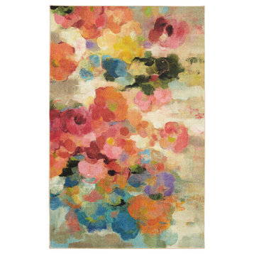 Mohawk Prismatic  Blossoms Rug, 5'x8'