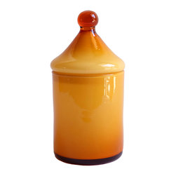 EMPOLI BUTTERSCOTCH APOTHECARY JAR - Vases