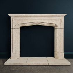 Elizabethan fireplace. Burgundian limestone - Home Improvement