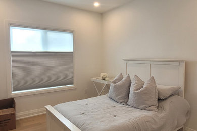 Example of a bedroom design in Toronto