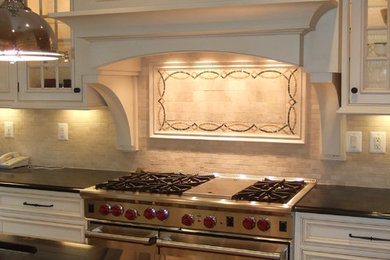 Elegant kitchen photo in DC Metro