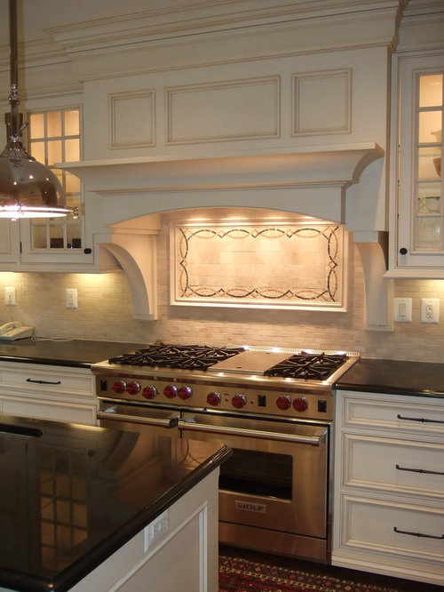 Range Hood With Mantle Ideas, Pictures, Remodel and Decor