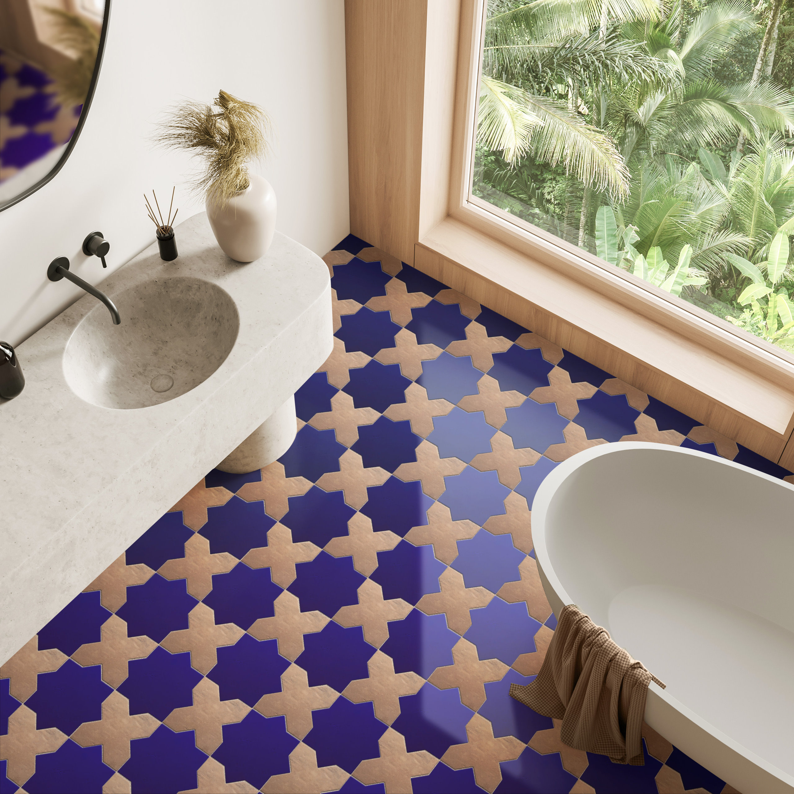Argile Porcelain Floor and Wall Tile - Traditional - Wall And Floor ...