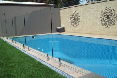This is an example of a modern pool in Adelaide.