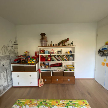 Mehr Stauraum im Kinderzimmer - Vorher