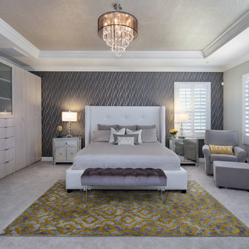 Master Bedroom with Custom Wardrobe