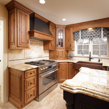 Colonial Gold Granite with Double Edge
