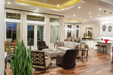 Inspiration for a timeless living room remodel in Austin