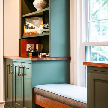 Mt. Prospect Project: Kitchen, Pantry, Bath & Living Room Built-ins