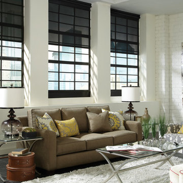 Roller Shades Provide and Unobstructed View