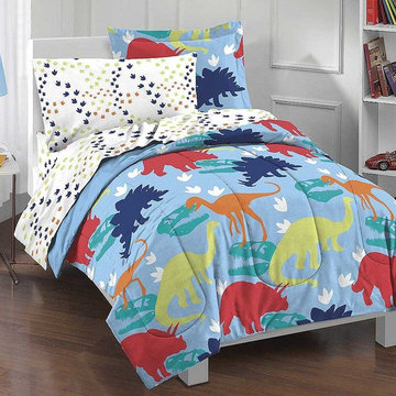 Dinosaurs and Monsters Bedding and Room Decorations