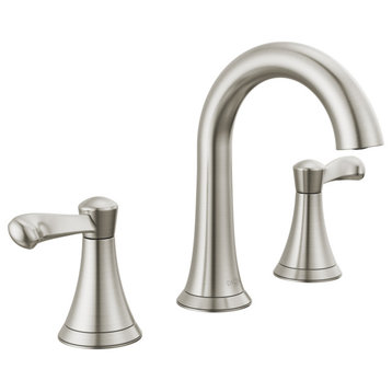 Delta 35897LF Esato 1.2 GPM Two Handle Wisespread Bathroom Faucet - SpotShield