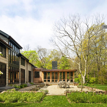 remodeled barn with addition