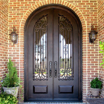 Hand Forged Wrought Iron Entry Systems
