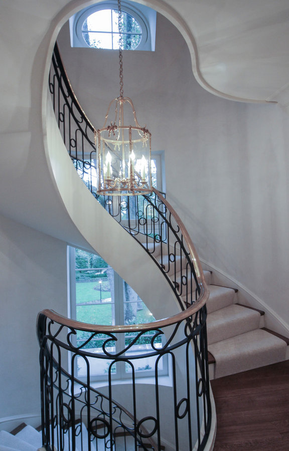 Sculptural/Elliptical Staircase Near Foreign Embassies in Wash. DC, 20008