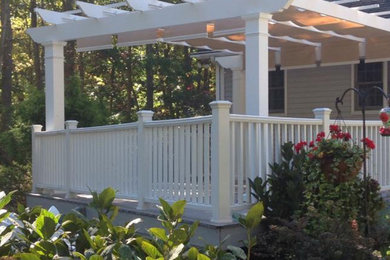 Example of a trendy home design design in New York