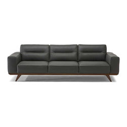 Modern Leather Sofa Adrenalina C006 by Natuzzi Editions - Sofas