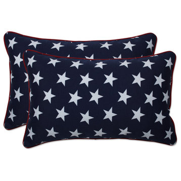 Macey Americana Rectangular Throw Pillow, Set of 2