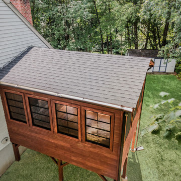 Rustic Comfort: Custom 3-Season Room