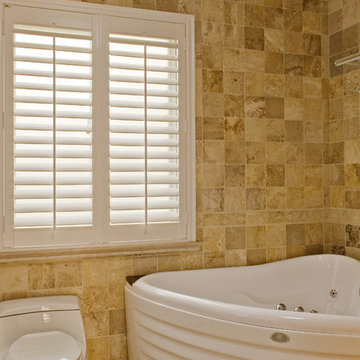 Typical Faux Wood Shutters Installed