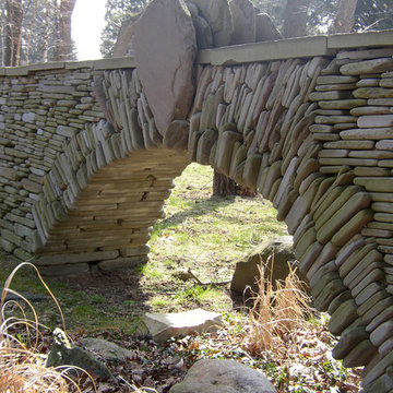 Dry Laid Garden Wall