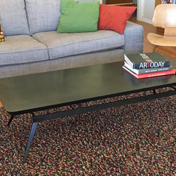 Sculpted Steel Coffee Tables - Coffee And Accent Tables