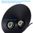 Industrial Hanging Pendant Light E26 Socket Black Metal Shade