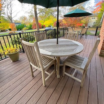Custom Deck and Front Porch, Pennington NJ