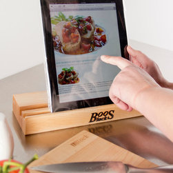 John Boos Maple iBlock Cutting Board and Stand - Cutting Boards