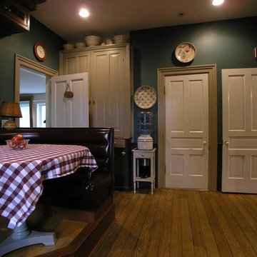 Dark Farmhouse Kitchen
