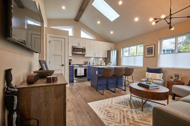 Inspiration for a timeless living room remodel in Vancouver