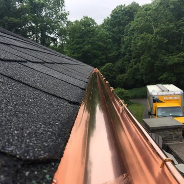 Traditional Bead Half Round Seamless Gutters