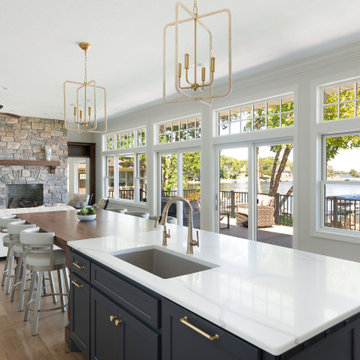 An Inviting Lakeside Gathering Place