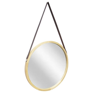 Pinewood Wall Mirror, Large